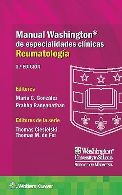 Manual Washington de especialidades clínicas. Reumatología - Dr. Maria Gonzalez