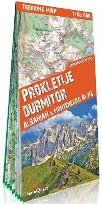 terraQuest Trekking Map Prokletije & Durmitor -  terraQuest