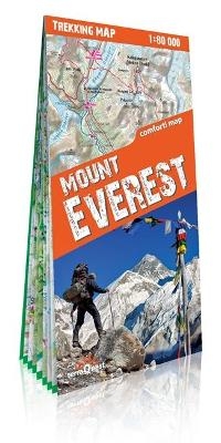 terraQuest Trekking Map Mount Everest -  terraQuest