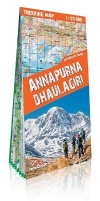 terraQuest Trekking Map Annapurna & Dhaulagiri -  terraQuest