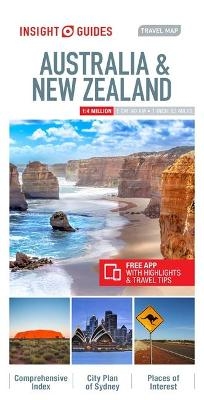 Insight Guides Travel Map Australia & New Zealand -  Insight Guides