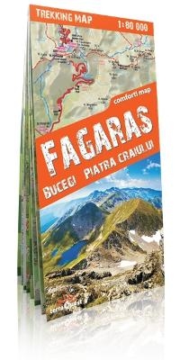 terraQuest Trekking Map Fagaras, Bucegi & Piatra Craiului -  terraQuest