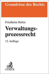 Verwaltungsprozessrecht - Hufen, Friedhelm