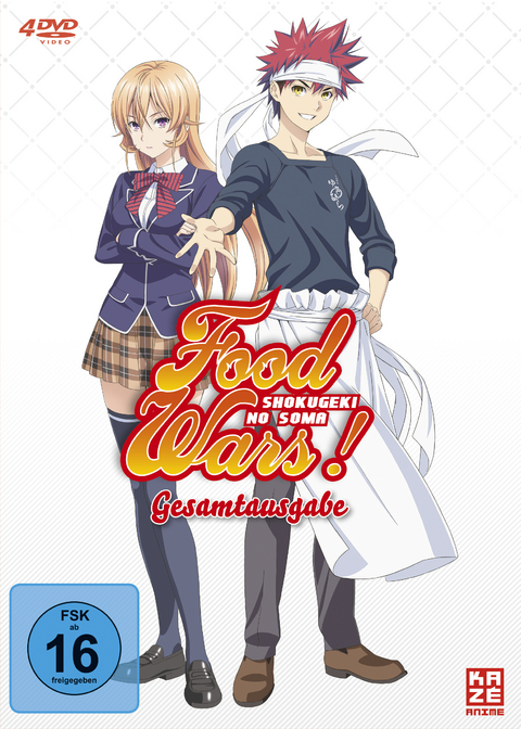 Food Wars! - 1. Staffel - DVD-Gesamtausgabe - Yoshitomo Yonetani