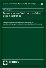 Transnationale Sanktionsverfahren gegen Verbände - Kilian Wegner