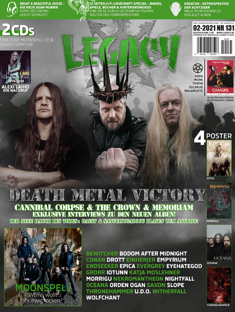 LEGACY MAGAZIN: THE VOICE FROM THE DARKSIDE - 