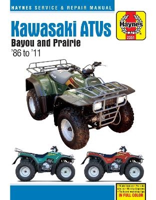 Kawasaki Bayou & Prarie ATVs (86 - 11) -  Haynes Publishing