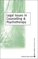 Legal Issues in Counselling & Psychotherapy - 