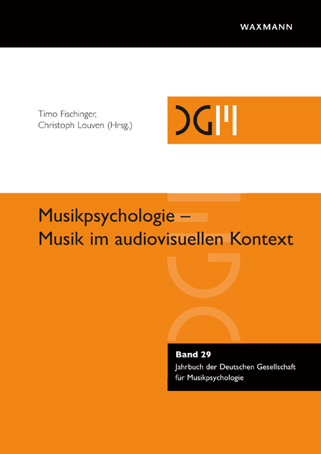 Musikpsychologie – Musik im audiovisuellen Kontext - 