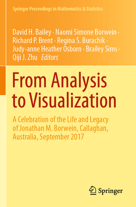 From Analysis to Visualization - 