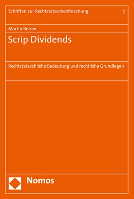 Scrip Dividends - Martin Berner