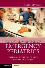 Clinical Manual of Emergency Pediatrics - Gershel, Jeffrey C.; Crain, Ellen F.