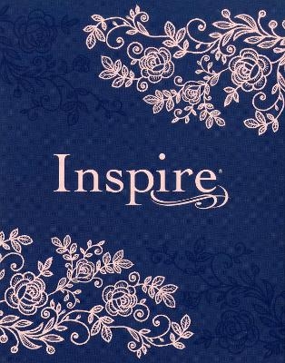 NLT Inspire Bible, Navy -  Tyndale