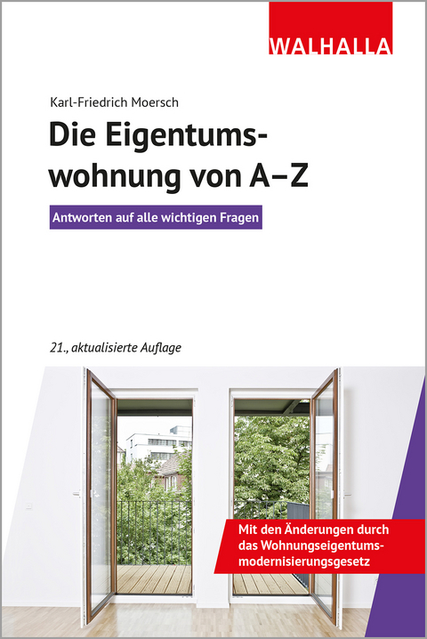 Die Eigentumswohnung von A-Z - Karl-Friedrich Moersch