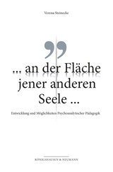 »... an der Fläche jener anderen Seele« - Verena Steinecke