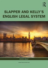 Slapper and Kelly's The English Legal System - Kelly, David