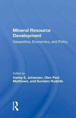 Mineral Resource Development - Harley E Johansen