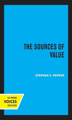 The Sources of Value - Stephen C. Pepper