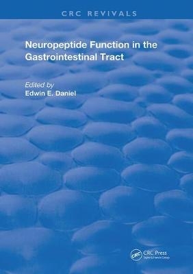 Neuropeptide Function in the Gastrointestinal Tract - 
