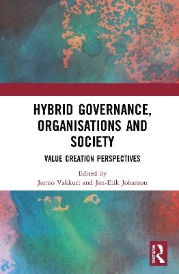 Hybrid Governance, Organisations and Society - 