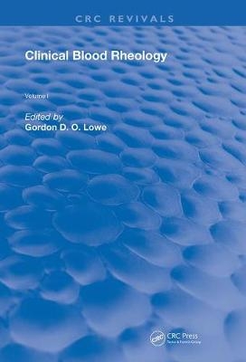 Clinical Blood Rheology - 