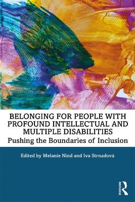 Belonging for People with Profound Intellectual and Multiple Disabilities - 