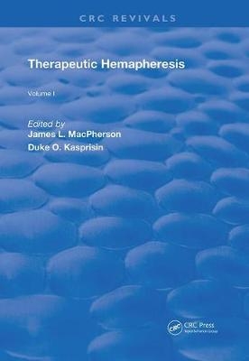 Therapeutic Hemapheresis - 