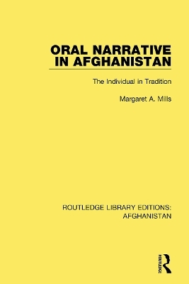 Oral Narrative in Afghanistan - Margaret A. Mills