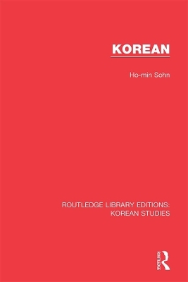 Korean - Ho-Min Sohn