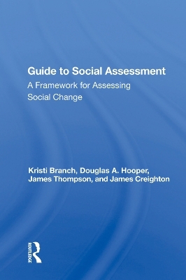 Guide To Social Impact Assessment - Kristi Branch