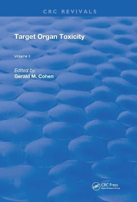 Target Organ Toxicity - 