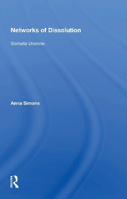 Networks of Dissolution - Anna Simons