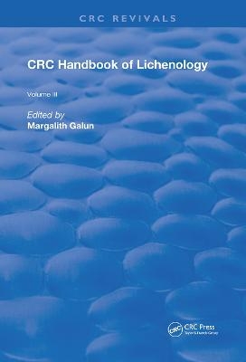 Handbook of Lichenology - 