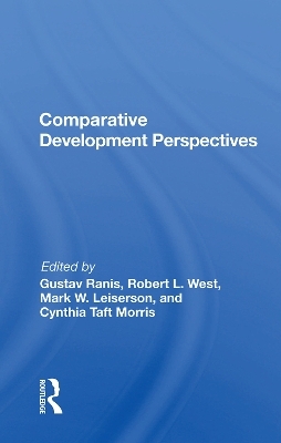 Comparative Development Perspectives - Gustav Ranis