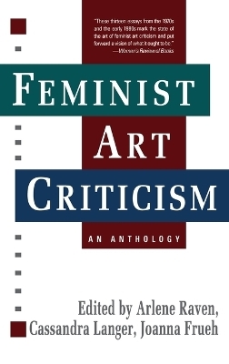Feminist Art Criticism - Arlene Raven