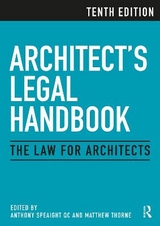 Architect's Legal Handbook - Speaight QC, Anthony