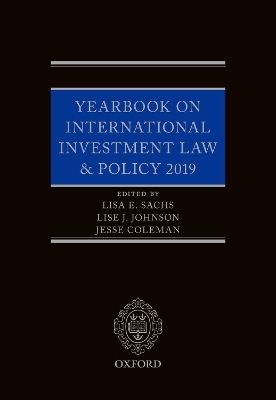 Yearbook on International Investment Law & Policy 2019 - 