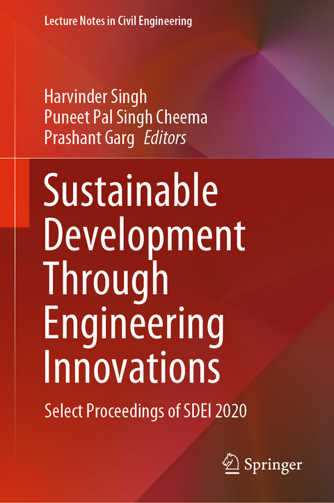 Sustainable Development Through Engineering Innovations - 