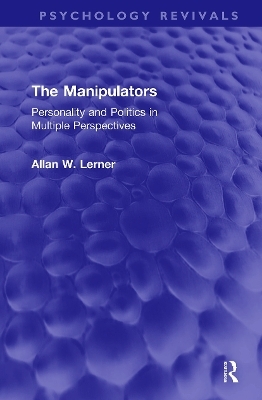 The Manipulators - Allan W. Lerner