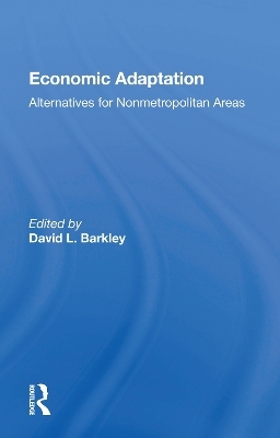 Economic Adaptation - David L Barkley