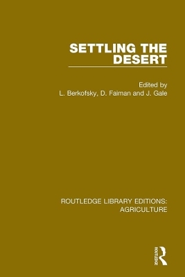 Settling the Desert - 