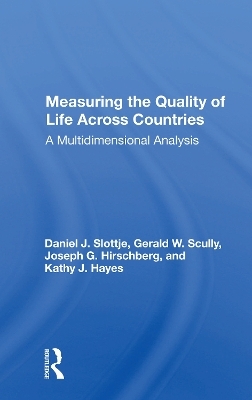 Measuring The Quality Of Life Across Countries - Daniel Slottje