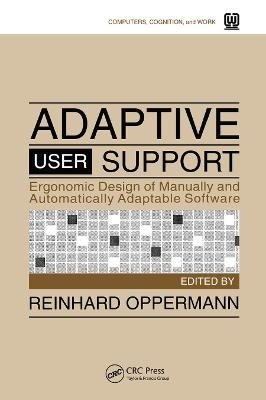 Adaptive User Support - 