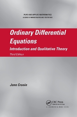 Ordinary Differential Equations - Jane Cronin