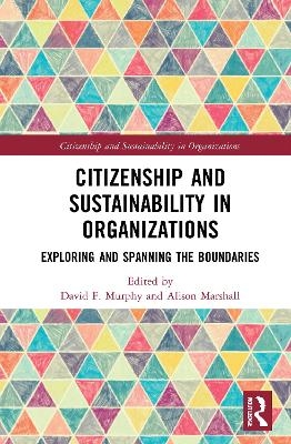 Citizenship and Sustainability in Organizations - 