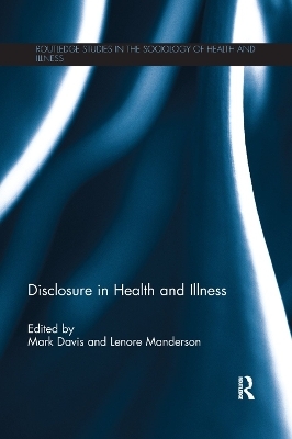 Disclosure in Health and Illness - 