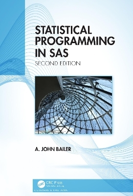 Statistical Programming in SAS - A. John Bailer