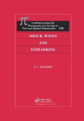 Shock Waves & Explosions - P.L. Sachdev