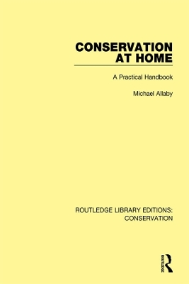 Conservation at Home - Michael Allaby