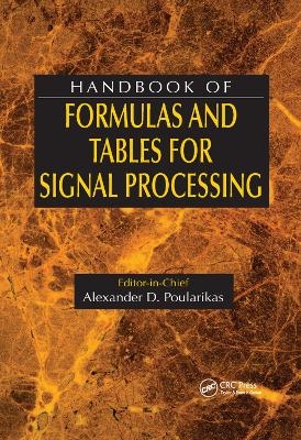 Handbook of Formulas and Tables for Signal Processing - 